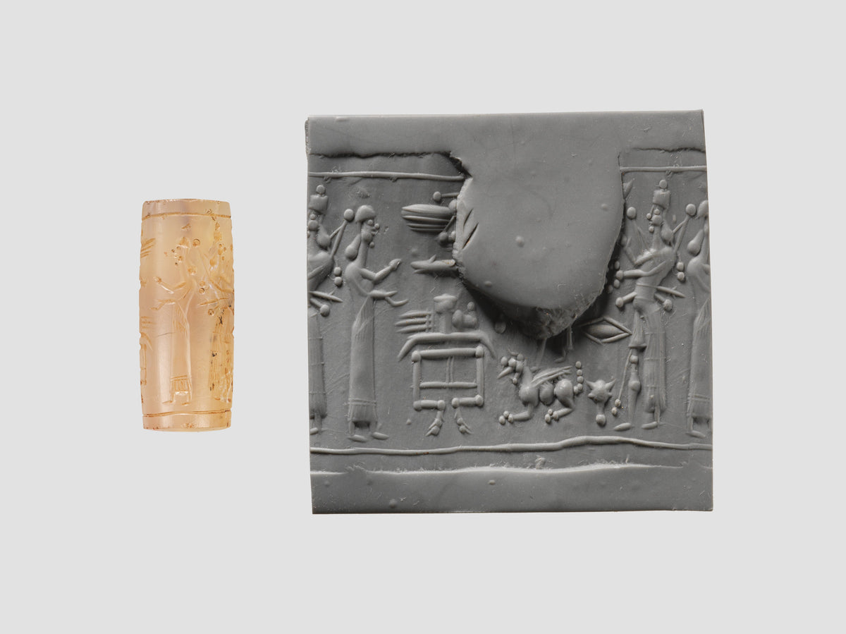 Cylinder Seals of Mesopotamia: Signing History in Stone