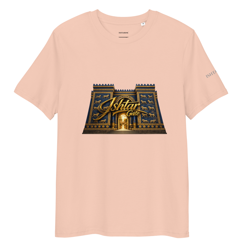 ISHTAR GATE DESIGN - Unisex organic cotton t-shirt - ISHTARINK