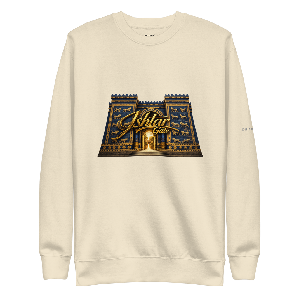 ISHTAR GATE DESIGN - Unisex Premium Sweatshirt