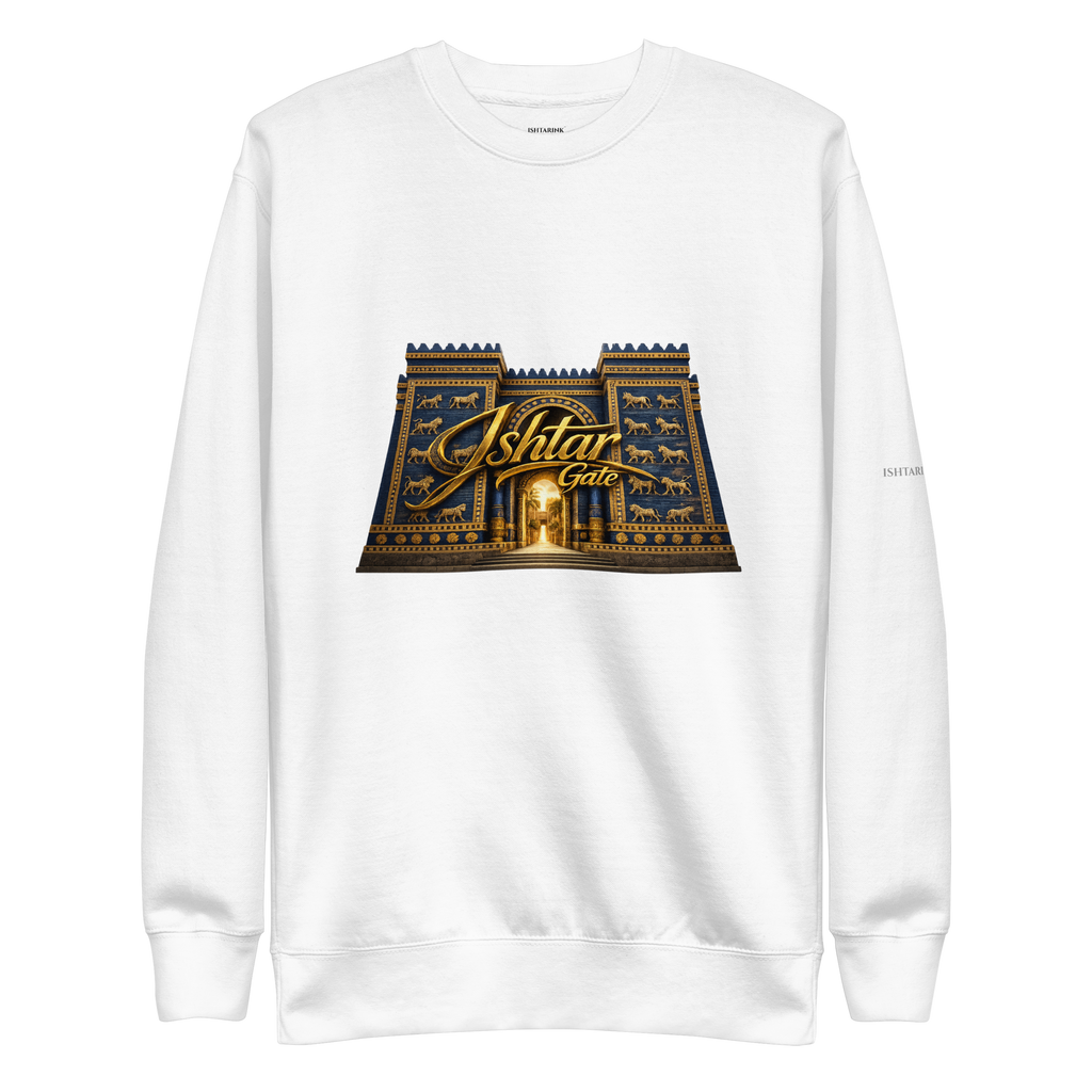 ISHTAR GATE DESIGN - Unisex Premium Sweatshirt